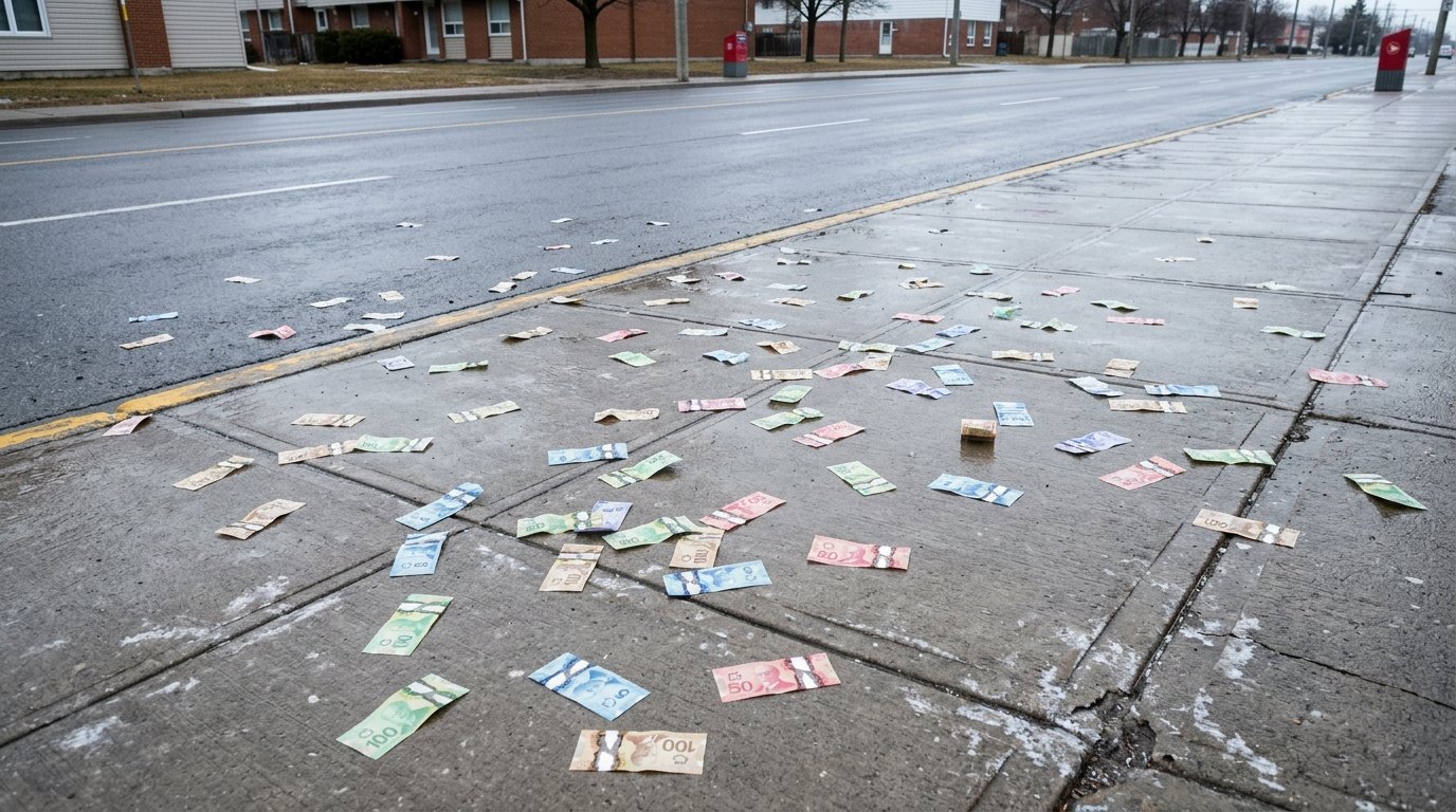 Helicopter funeral Toronto